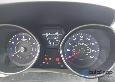 2014 Hyundai Elantra Limited из США, поврежденный, VIN 5NPDH4AEXEH474267